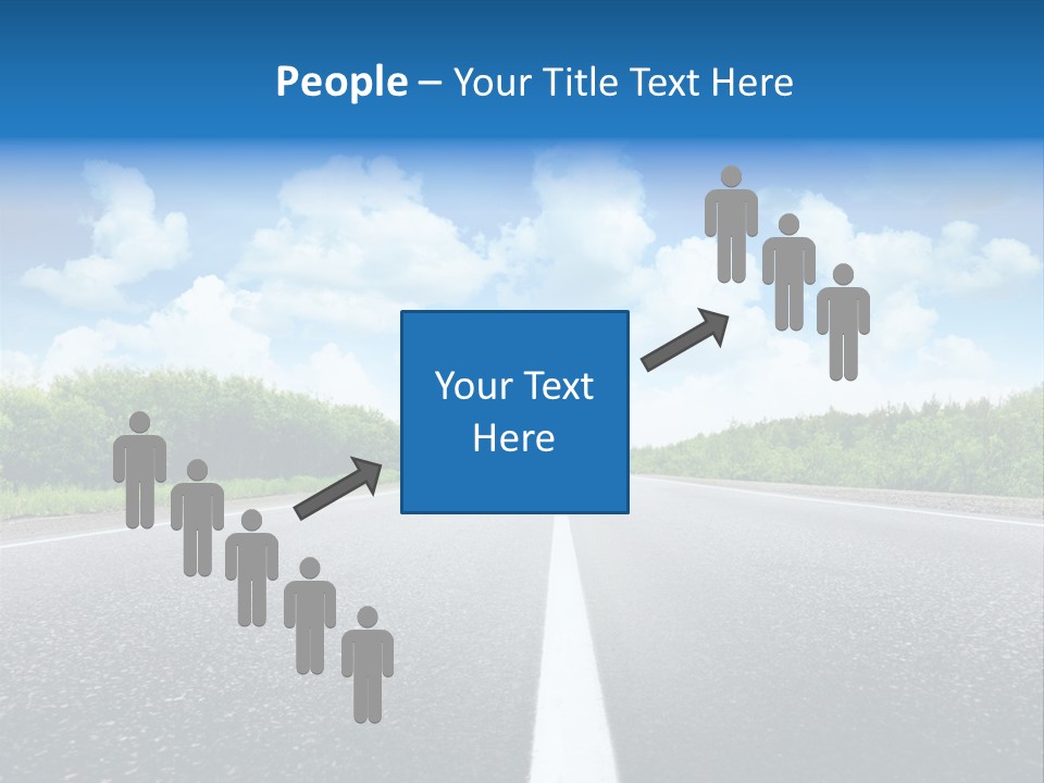 Speed Transport Vehicle PowerPoint Template