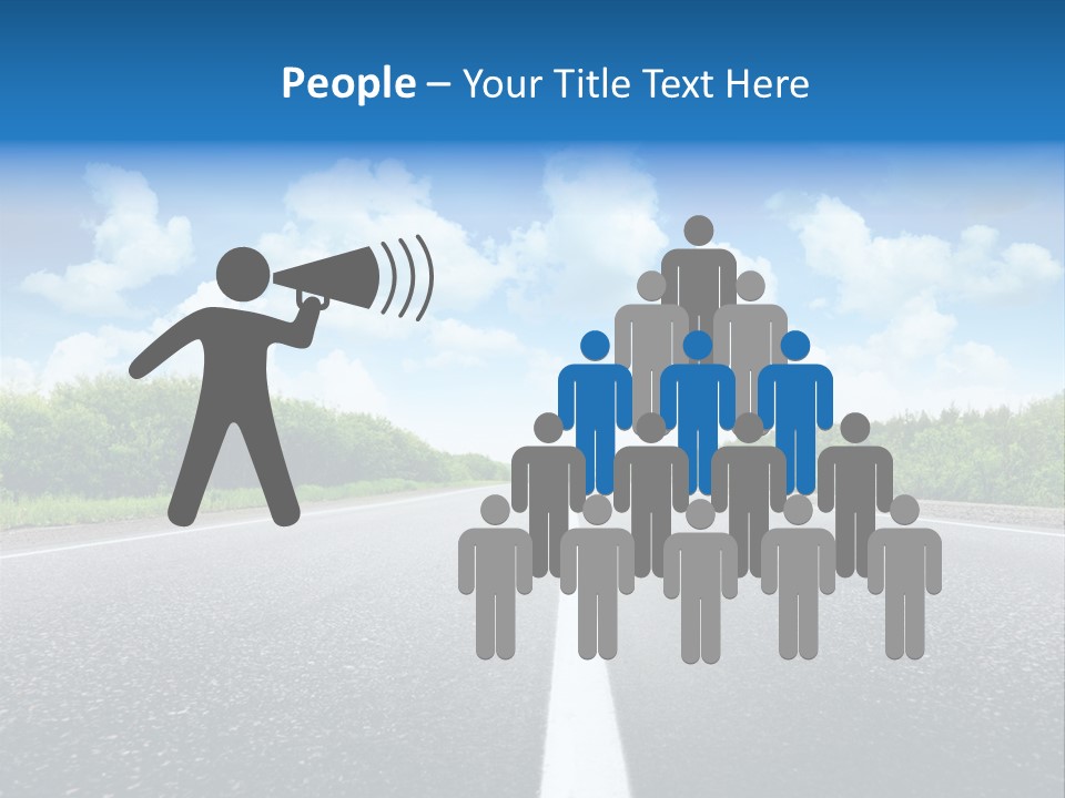 Speed Transport Vehicle PowerPoint Template