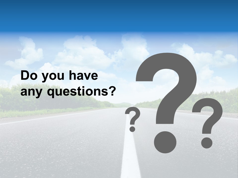 Speed Transport Vehicle PowerPoint Template