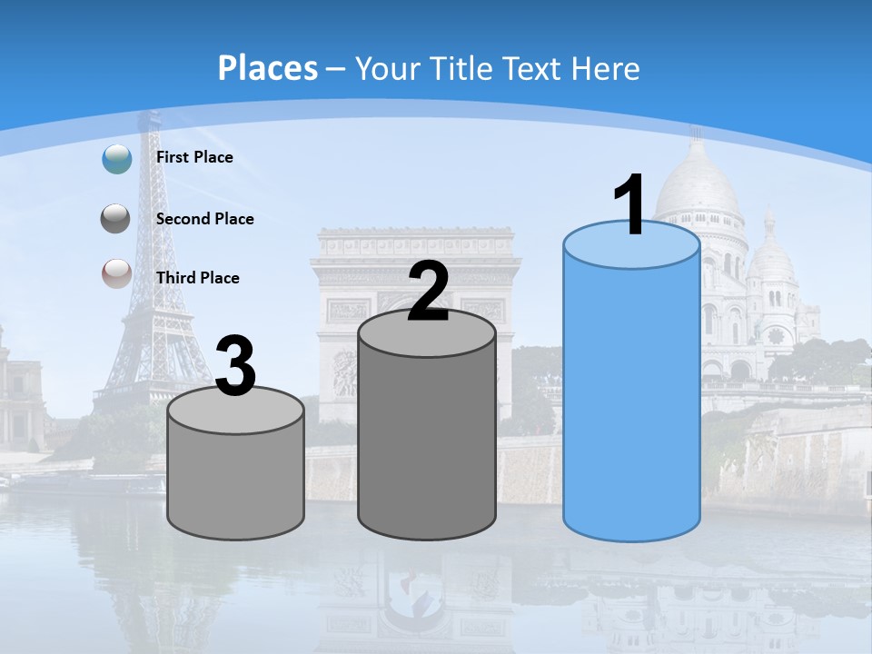 Pont Capitale Arc De Triomphe PowerPoint Template