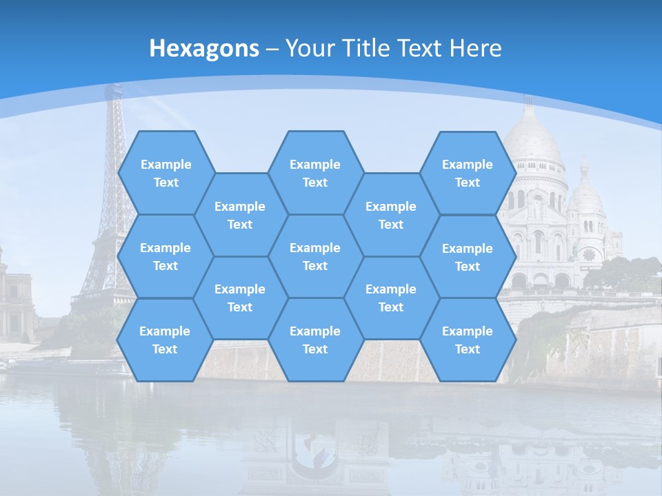 Pont Capitale Arc De Triomphe PowerPoint Template