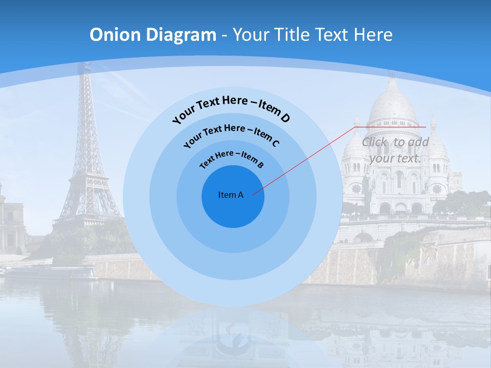 Pont Capitale Arc De Triomphe PowerPoint Template