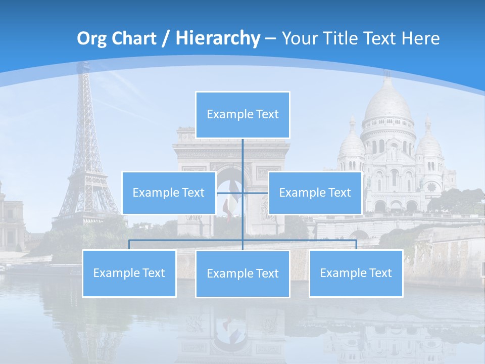 Pont Capitale Arc De Triomphe PowerPoint Template