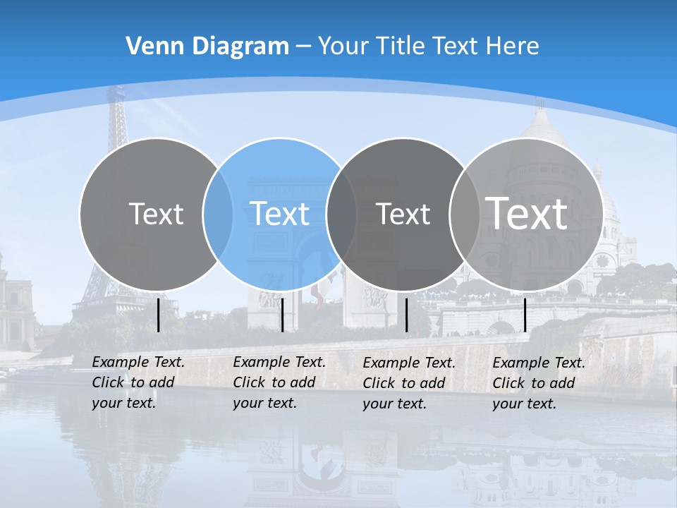 Pont Capitale Arc De Triomphe PowerPoint Template