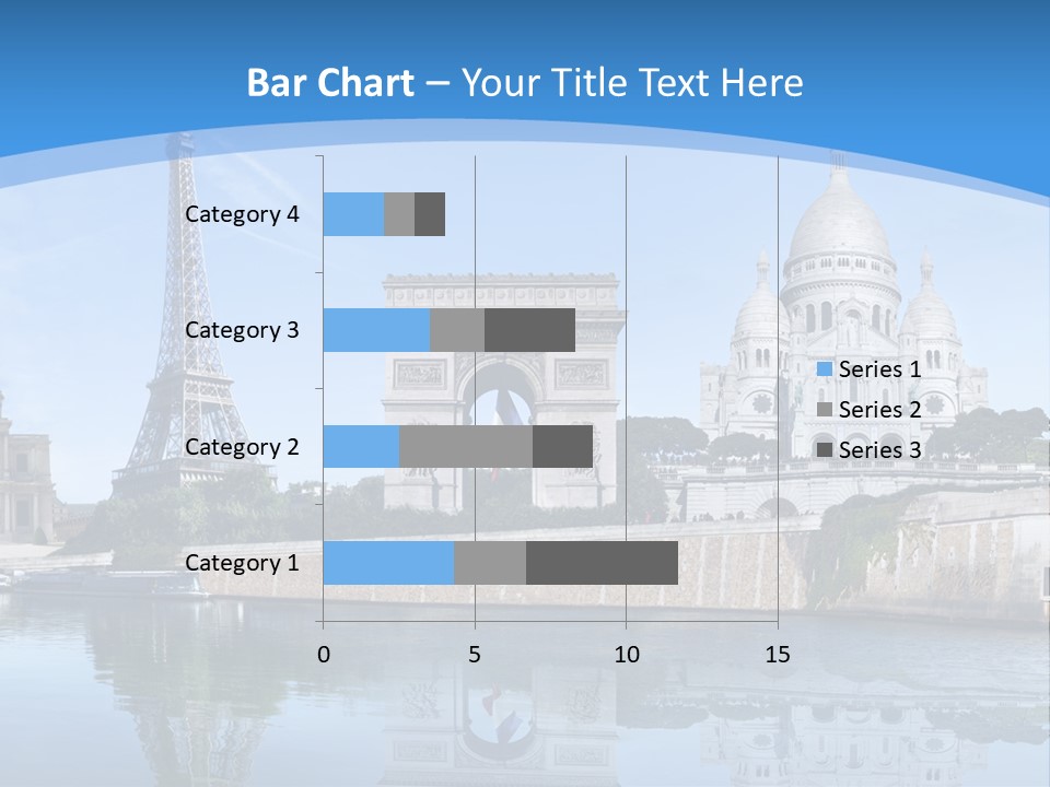 Pont Capitale Arc De Triomphe PowerPoint Template