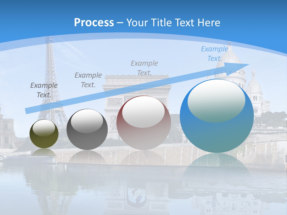 Pont Capitale Arc De Triomphe PowerPoint Template