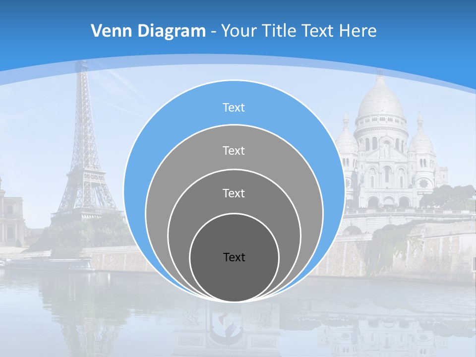 Pont Capitale Arc De Triomphe PowerPoint Template