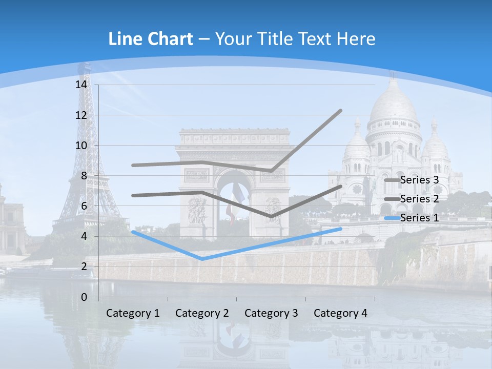 Pont Capitale Arc De Triomphe PowerPoint Template