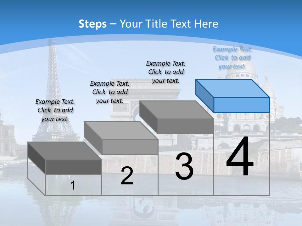 Pont Capitale Arc De Triomphe PowerPoint Template