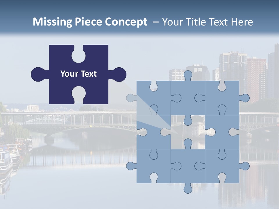 Javel Quartier Front De Seine PowerPoint Template