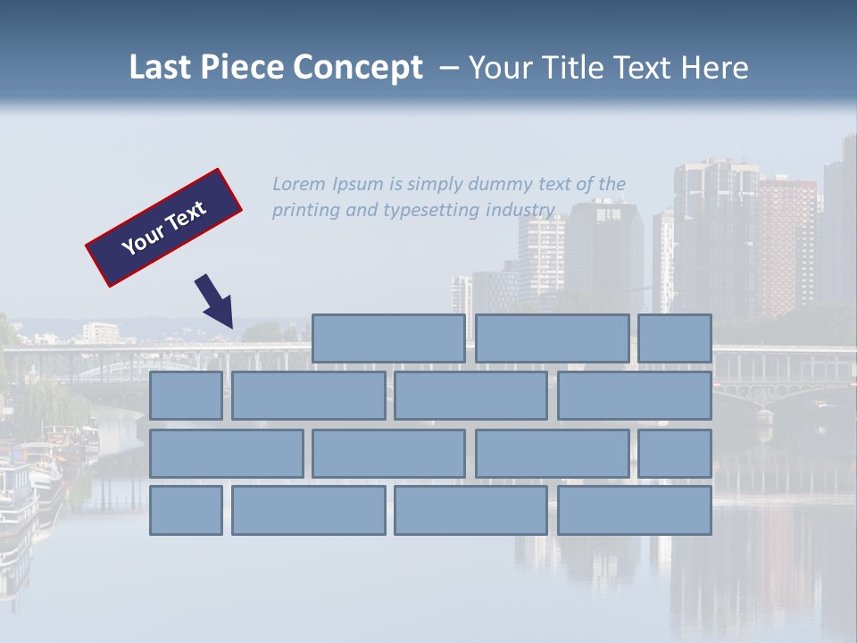 Javel Quartier Front De Seine PowerPoint Template