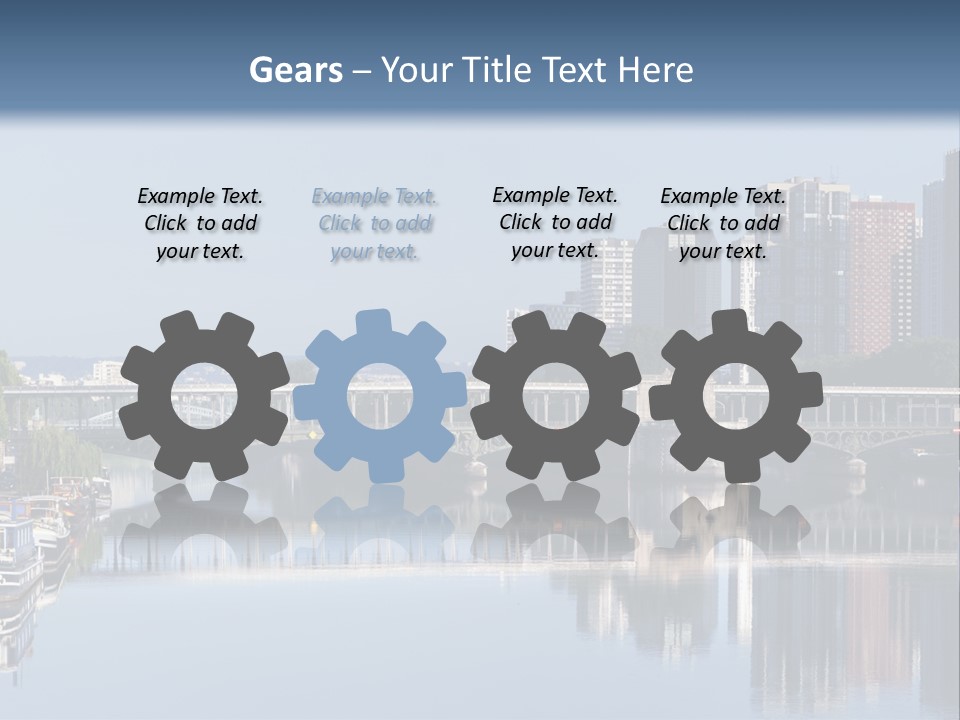 Javel Quartier Front De Seine PowerPoint Template