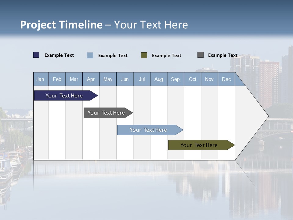 Javel Quartier Front De Seine PowerPoint Template