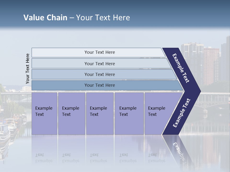 Javel Quartier Front De Seine PowerPoint Template