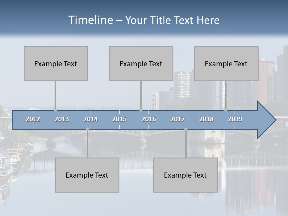 Javel Quartier Front De Seine PowerPoint Template