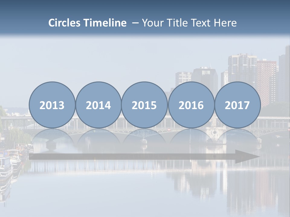 Javel Quartier Front De Seine PowerPoint Template