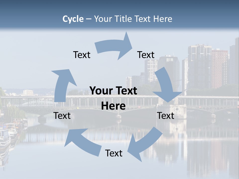 Javel Quartier Front De Seine PowerPoint Template