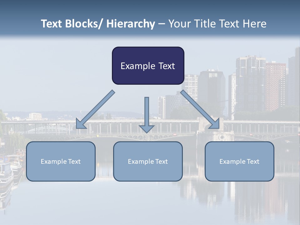 Javel Quartier Front De Seine PowerPoint Template