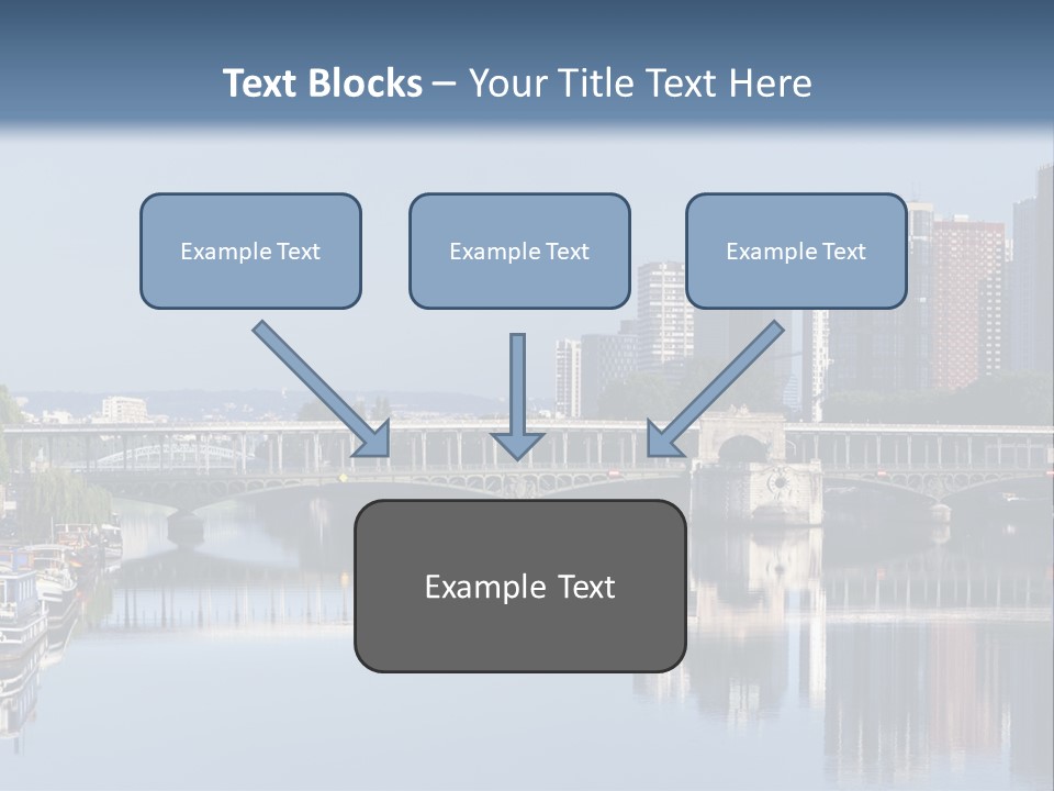 Javel Quartier Front De Seine PowerPoint Template