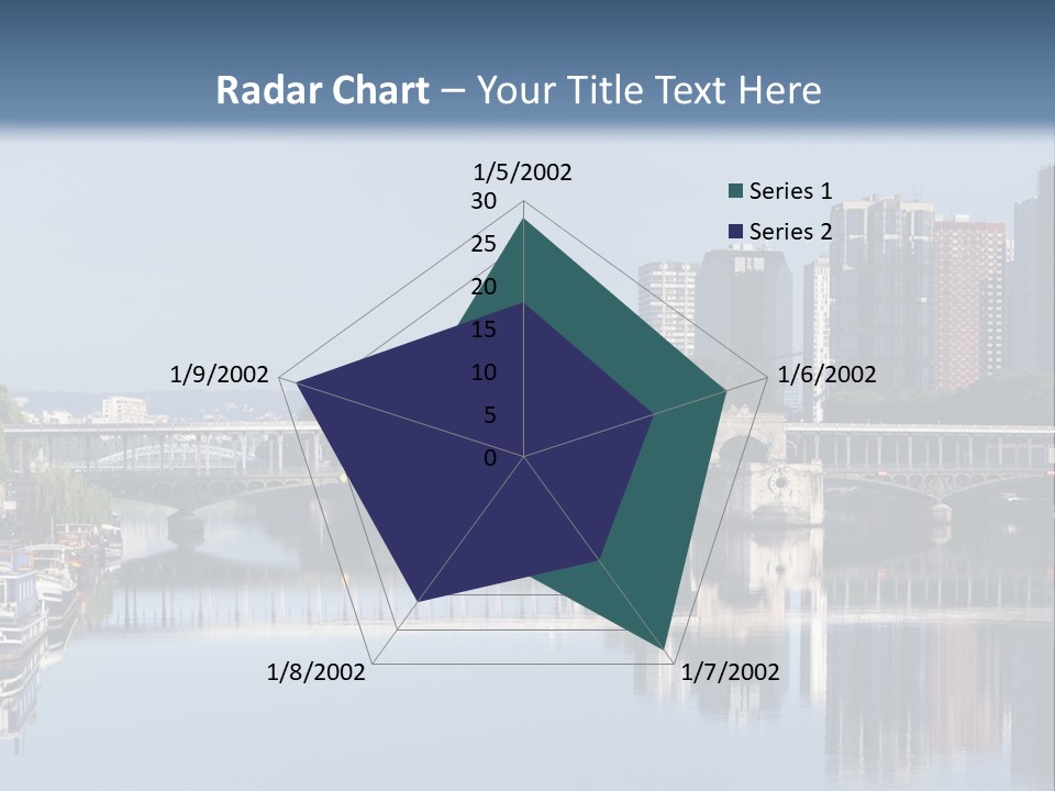 Javel Quartier Front De Seine PowerPoint Template