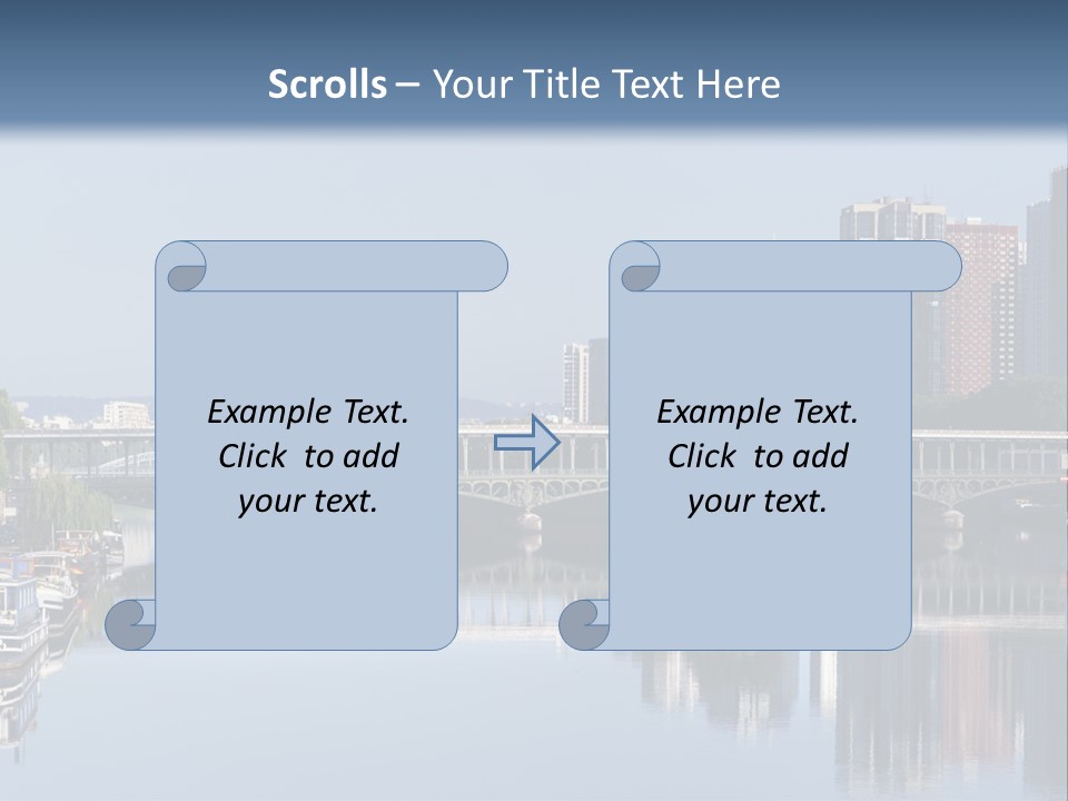 Javel Quartier Front De Seine PowerPoint Template