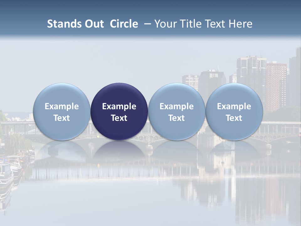 Javel Quartier Front De Seine PowerPoint Template