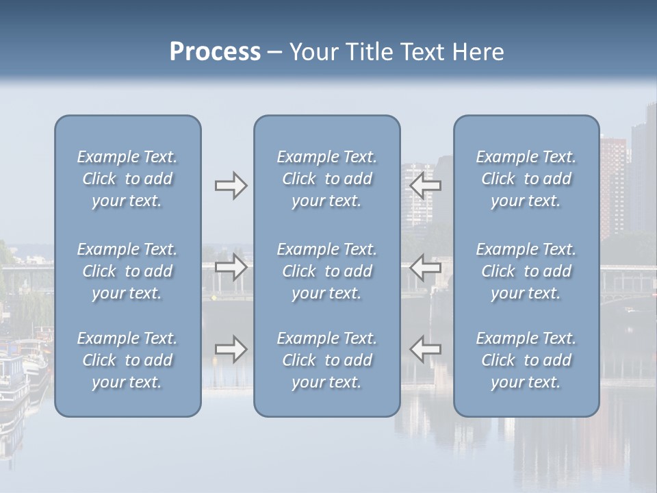 Javel Quartier Front De Seine PowerPoint Template