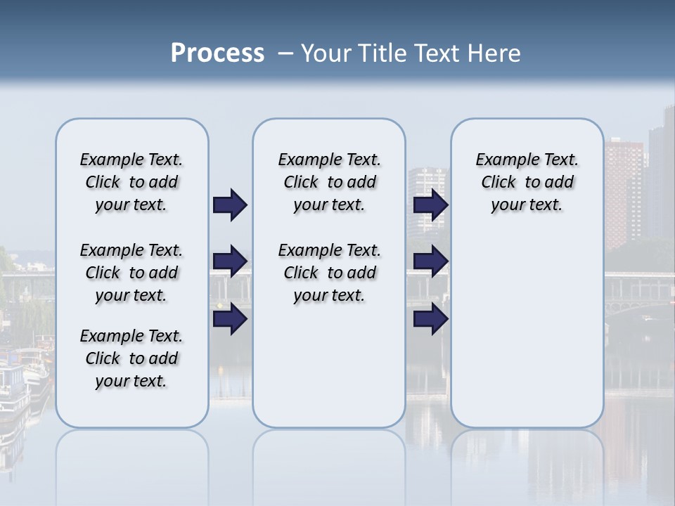 Javel Quartier Front De Seine PowerPoint Template