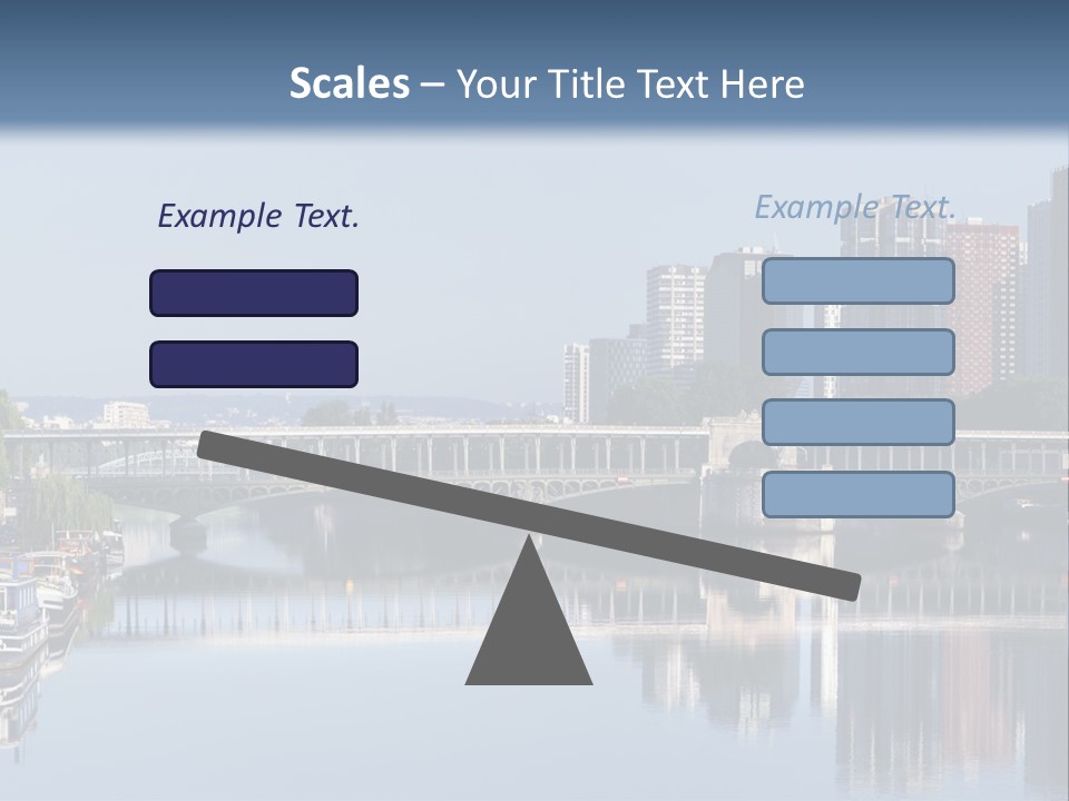 Javel Quartier Front De Seine PowerPoint Template
