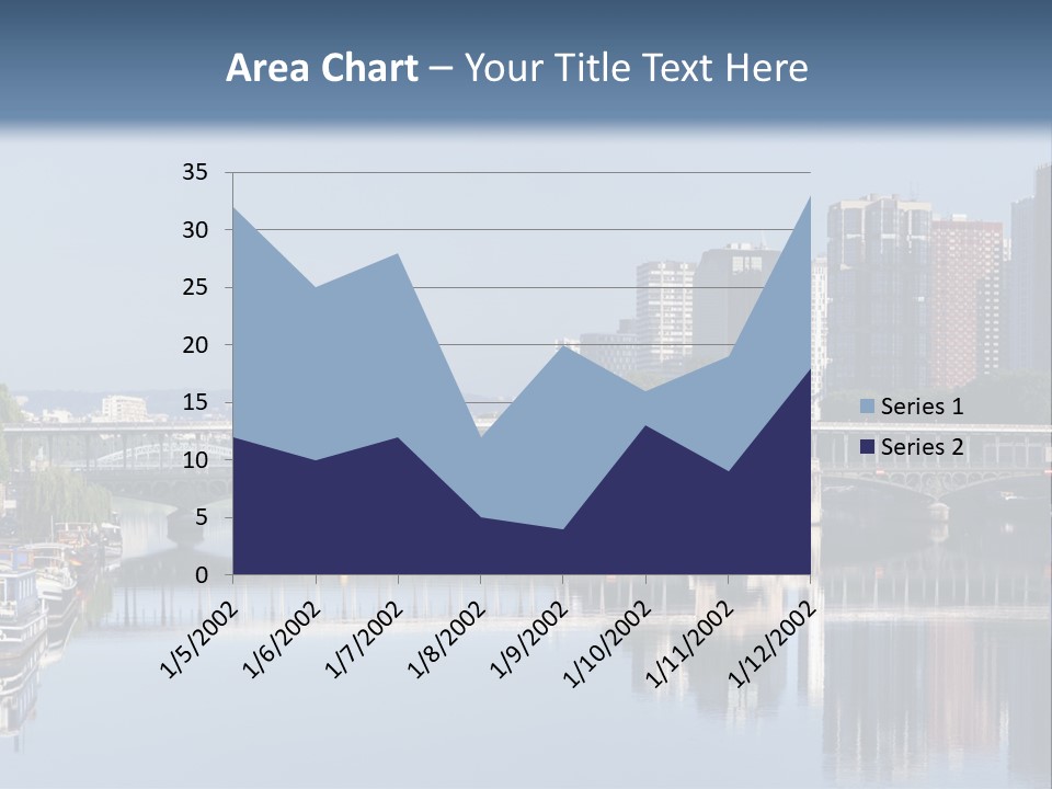 Javel Quartier Front De Seine PowerPoint Template