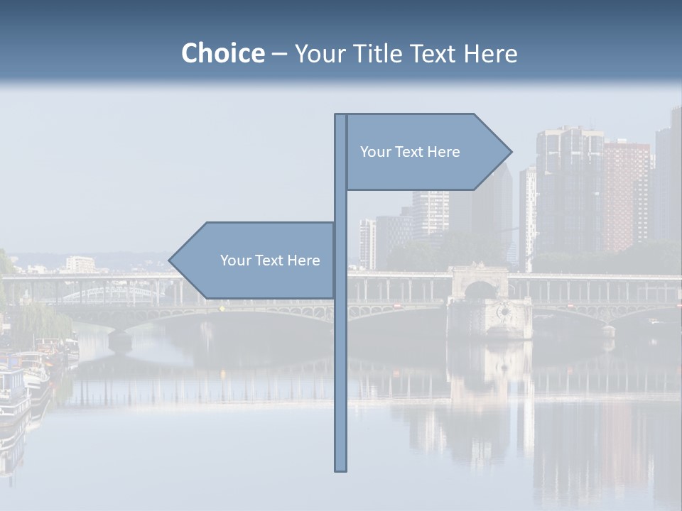 Javel Quartier Front De Seine PowerPoint Template
