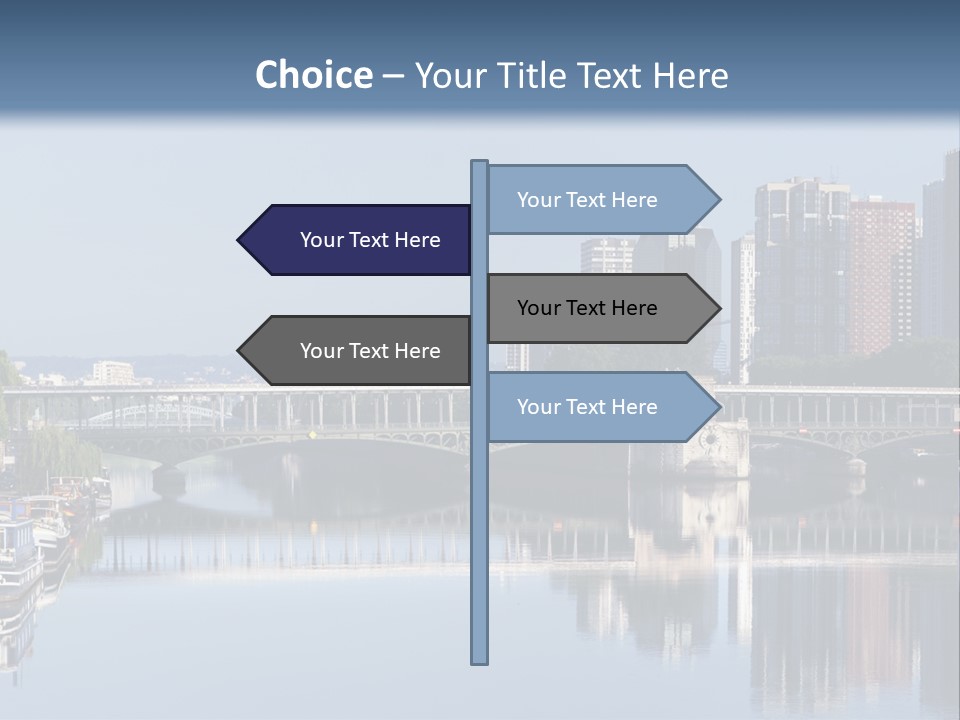 Javel Quartier Front De Seine PowerPoint Template