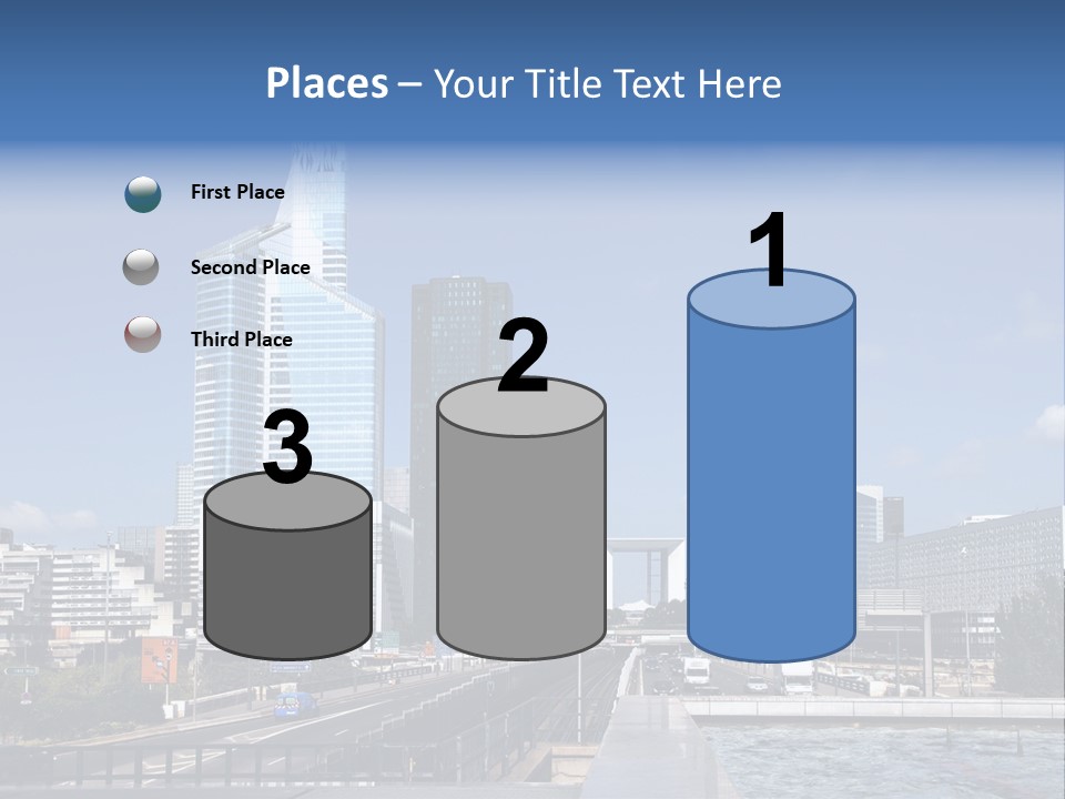 Panorama Europe Paysage Urbain PowerPoint Template