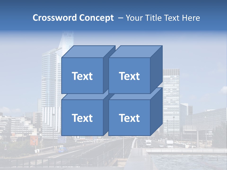 Panorama Europe Paysage Urbain PowerPoint Template