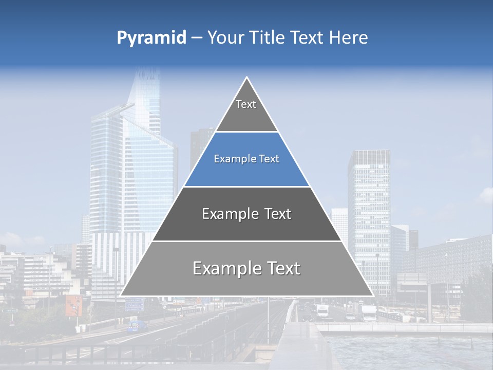 Panorama Europe Paysage Urbain PowerPoint Template
