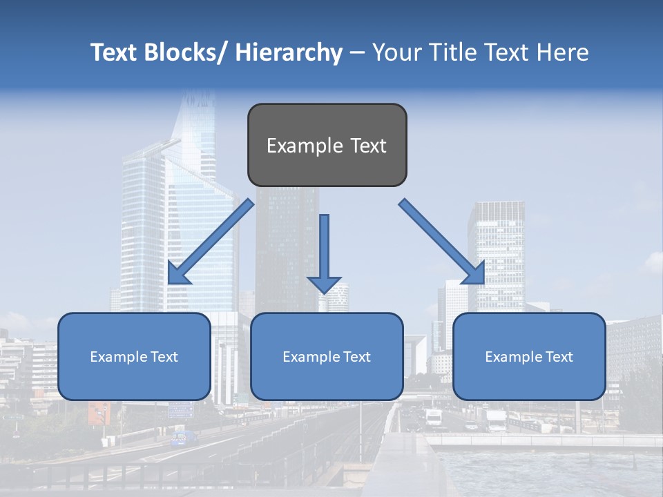 Panorama Europe Paysage Urbain PowerPoint Template