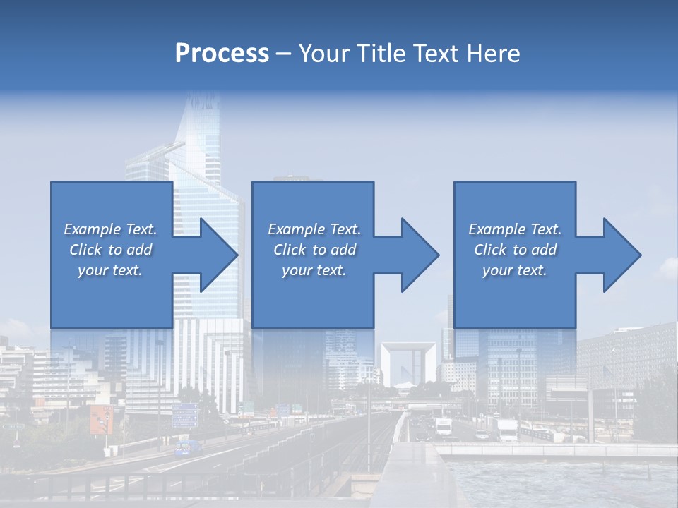 Panorama Europe Paysage Urbain PowerPoint Template