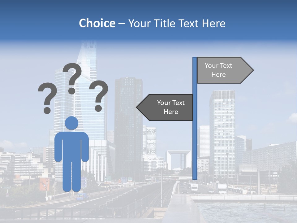 Panorama Europe Paysage Urbain PowerPoint Template