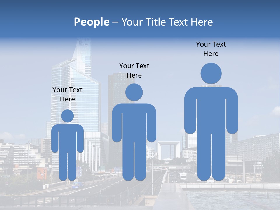 Panorama Europe Paysage Urbain PowerPoint Template