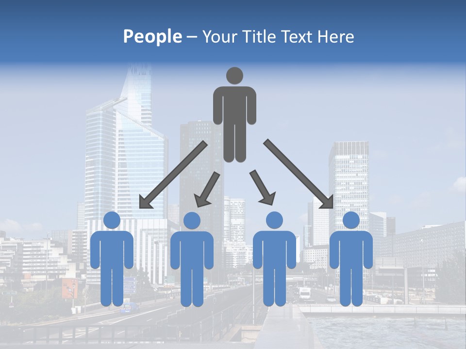 Panorama Europe Paysage Urbain PowerPoint Template