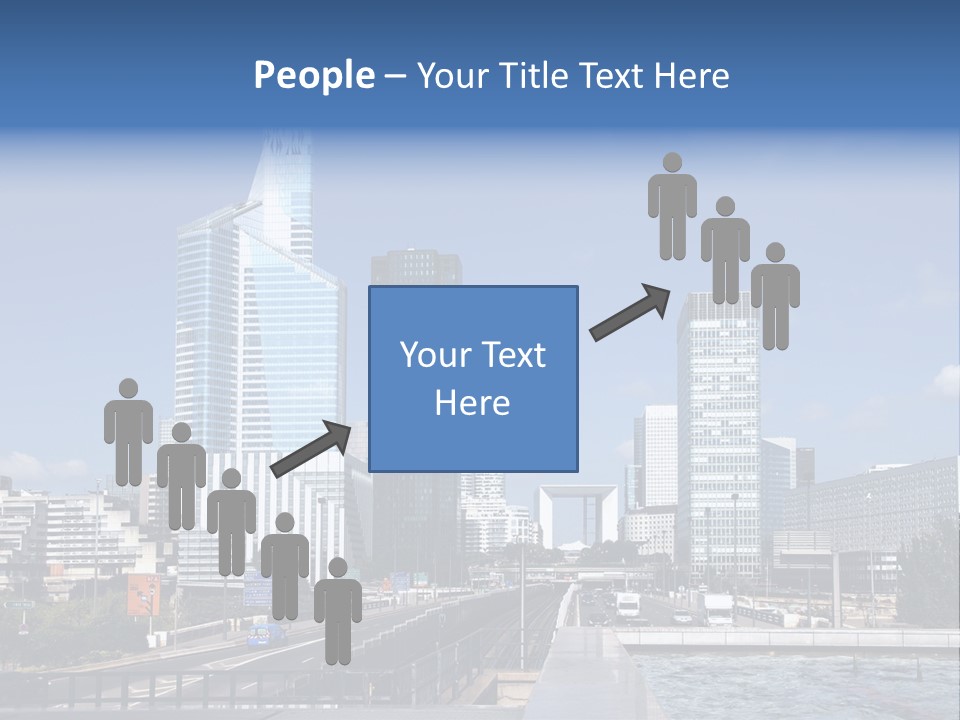 Panorama Europe Paysage Urbain PowerPoint Template