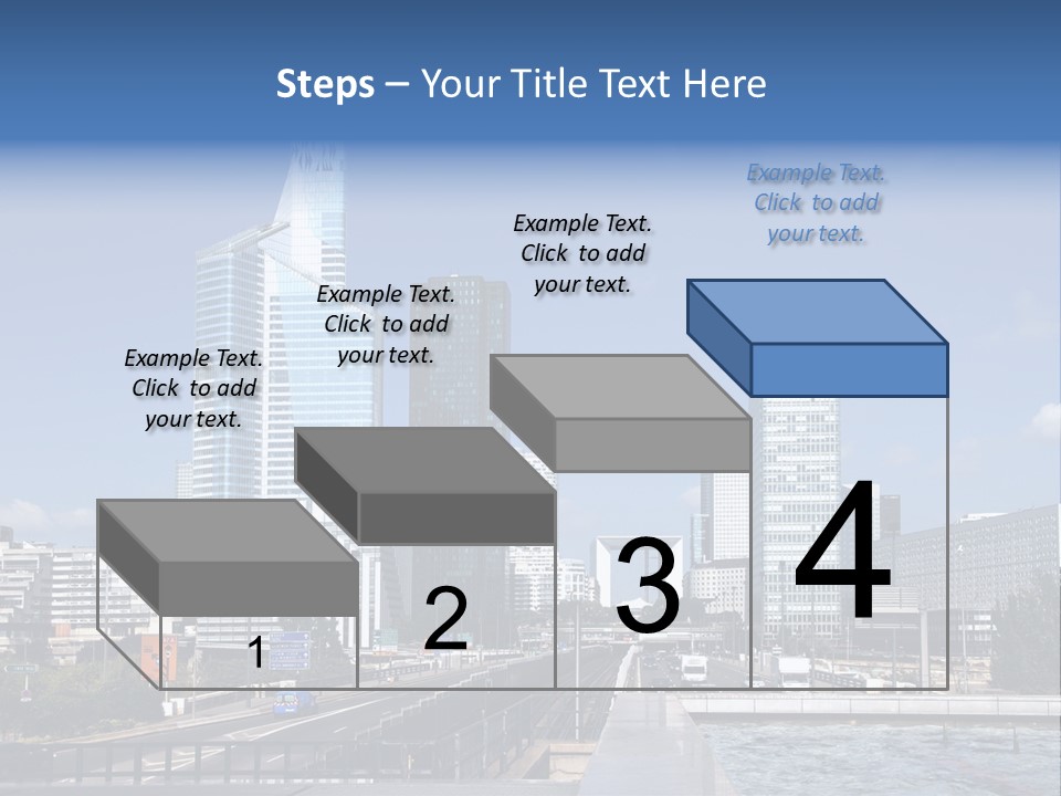 Panorama Europe Paysage Urbain PowerPoint Template