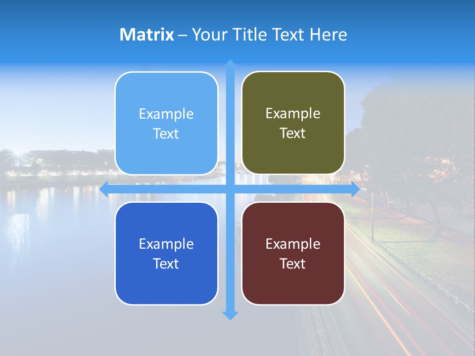 Tour Eiffel Illumin Nuit PowerPoint Template