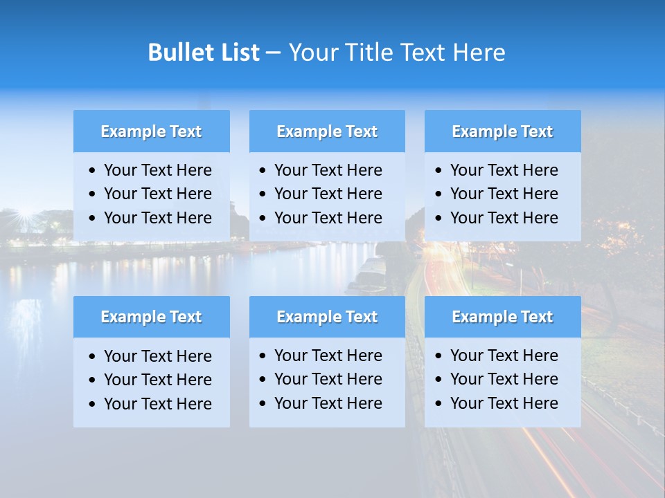 Tour Eiffel Illumin Nuit PowerPoint Template