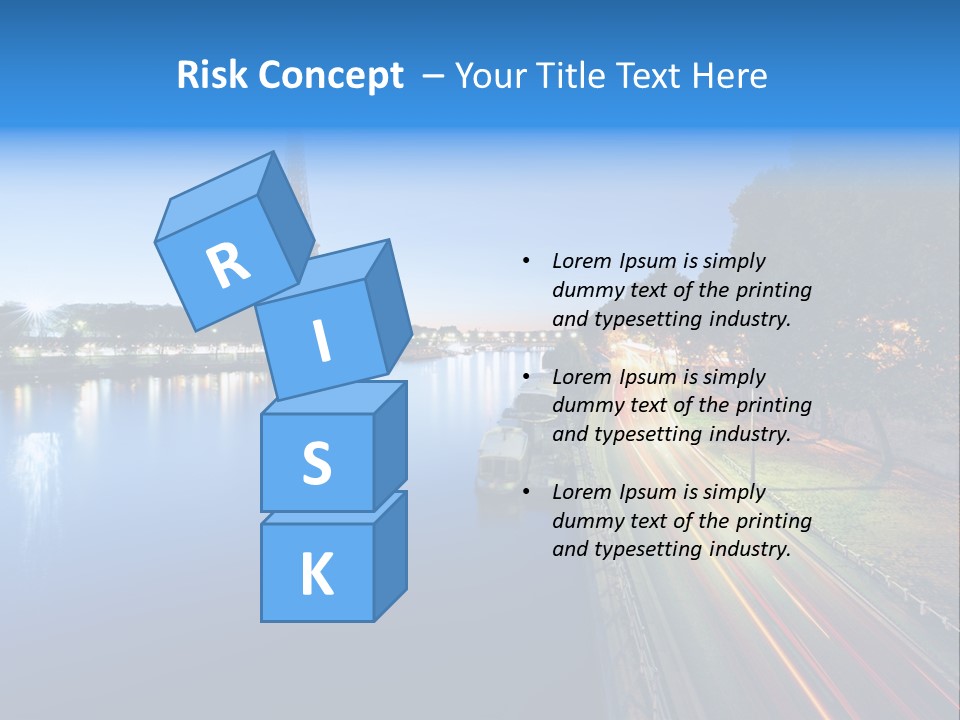 Tour Eiffel Illumin Nuit PowerPoint Template