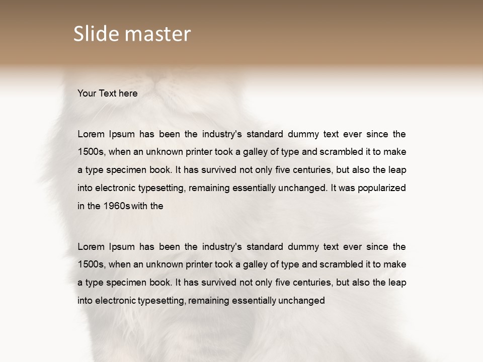 A Truck And Cardboard Box PowerPoint Template