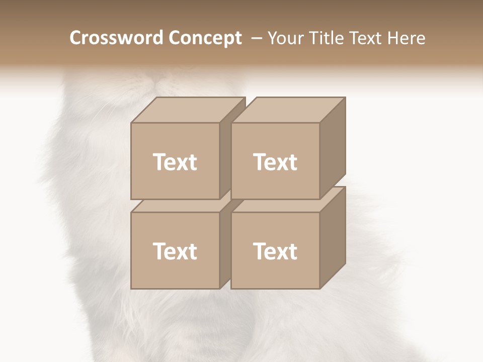 A Truck And Cardboard Box PowerPoint Template