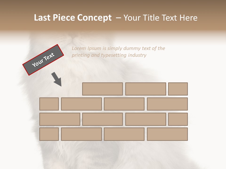 A Truck And Cardboard Box PowerPoint Template
