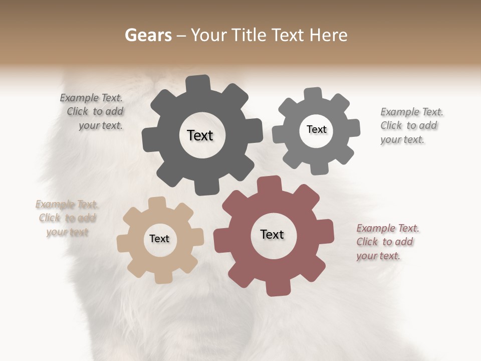 A Truck And Cardboard Box PowerPoint Template