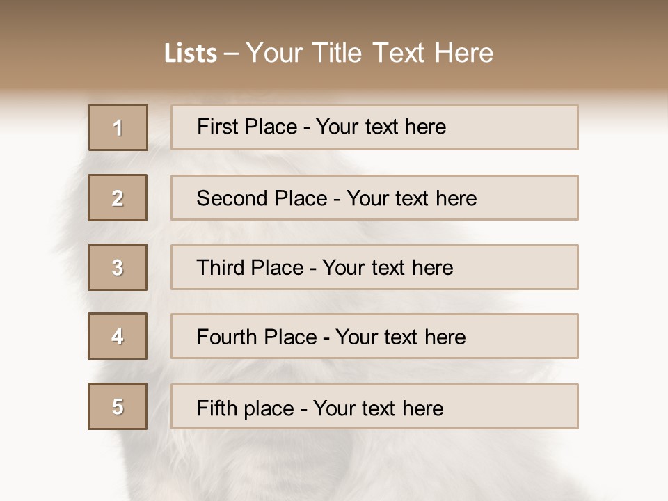 A Truck And Cardboard Box PowerPoint Template